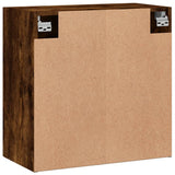 Wall Cabinet Smoked Oak 60x31x60 cm Engineered Wood 829969