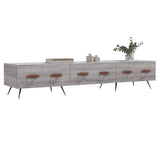 TV Cabinet Grey Sonoma 150x36x30 cm Engineered Wood 829130