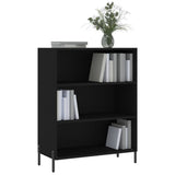 Shelf Cabinet Black 69.5x32.5x90 cm Engineered Wood 828373