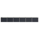 Raised Garden Bed Anthracite 480 x 80 x 55 cm cold-rolled steel 8006444
