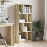 Bookcase Sonoma Oak 57x28.5x141 cm Engineered Wood 847998