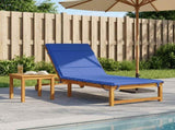 Sunlounger Cushion GEMERT 100% Polyester Royal Blue 948574