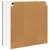 Hanging Cabinet Smoked Oak 80 x 31 x 80 cm Engineered Wood 884326