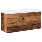 Sink Cabinet with Built-in Basin Old Wood 3328927
