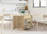Dinning Table 115 x 70 x 75 cm Engineered Wood Sonoma Oak 8006031