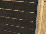 34 x 69.5cm Garden Planter Box, with Back Trellis, Black T3398P323953