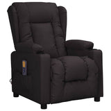 Massage Chair Black Faux Leather 339075