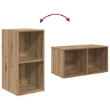 TV Cabinet Set Wall-mounted 2 pcs Artisan Oak 37 x 37 x 72 cm 3393557