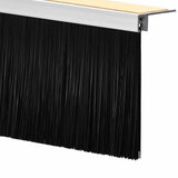 Self-adhesive Door Brush Seals 12 pcs White 100 cm 42019530