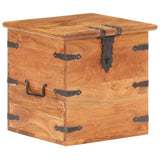 Chest 40x40x40 cm Solid Acacia Wood 289645
