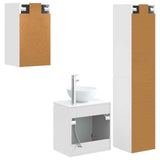 Bathroom Furniture Set 3 pcs White 33 x 34.5 x 160 cm 3406063