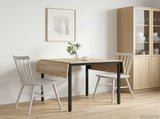 Extendable Dining Table 120 x 81.5 x 75 cm Engineered Wood 8006116