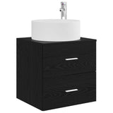 Bathroom Furniture Set 3 pcs Black 49.5 x 44.5 x 65.5 cm 3405940