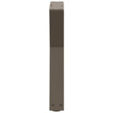 Coffee Table Legs 2 pcs Natural Steel 28x cm Steel 4012699