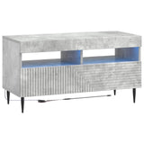 3 Piece LED TV Cabinet Concrete Grey Engineered Wood 3416680