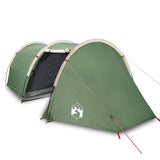 Camping Tent Tunnel 4-Person Green Waterproof 94394