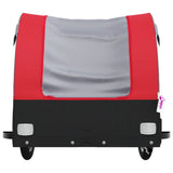 Bike Trailer Black and Red 30 kg Iron 94118