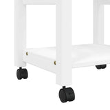 Kitchen Trolley MONZA 48x40x88.5 cm Solid Wood Pine 376081