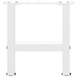 Coffee Table Legs White 2 pcs 40x cm Steel 4013257
