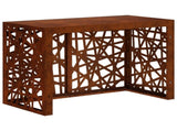Air Conditioner Cover Rusty 100 x 50 x 70 cm Weathering Steel 8014163