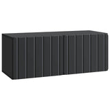 Wall-Mounted TV Cabinet Black 78.5 x 31 x 30 cm Engineered Wood 898376