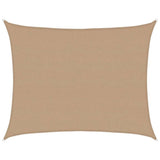 Sunshade Sail 160 g/m Taupe 6x7 m HDPE 311414