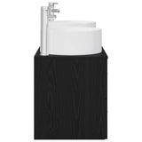 Bathroom Furniture Set 3 pcs Black 49.5 x 44.5 x 65.5 cm 3405948