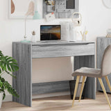 Desk with Drawer Grey Sonoma 100 x 50 x 78 cm Engineered Wood 888943