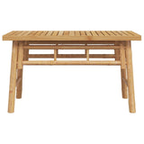 ZNTS Garden Bench 80x38x45 cm Bamboo 4106584