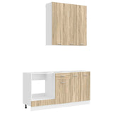 Kitchen Unit LYON 5 pcs Sonoma Oak Engineered Wood 3438229