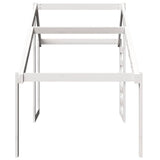 Kids' Bed Roof White 198x87x113 cm Solid Wood Pine 846874