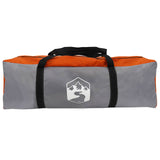Tunnel Tent Grey and Orange 275 x 240 x 200 cm 42017432