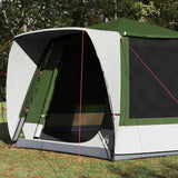 Camping Tent Cabin with Roof Green 420 x 420 x 227 cm Polyester 42001026