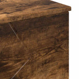 Bathroom Cabinet with Drawer Smoked Oak 76.5 x 35 x 64 cm 883299