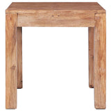 Coffee Table 53x50x50 cm Solid Mahogany Wood 283920