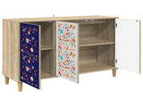 Sideboard MAINZ Sonoma 102 x 33 x 75 cm Engineered Wood 8006964