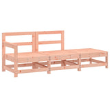 3 Piece Garden Lounge Set Solid Wood Douglas 825525