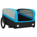 Bike Trailer Black and Blue 45 kg Iron 94051