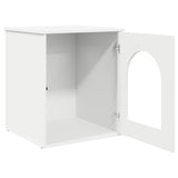 Cat House White 53 x 52 x 62 cm Engineered Wood 8000707