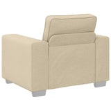Sofa 3 pcs Cream Fabric 3324665