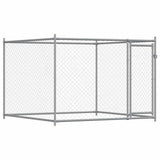 Dog Cage with Doors Grey 6x2x1.5 m Galvanised Steel 3209574