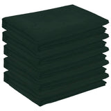 Table Cloth 5 pcs Rectangular Dark Green 110 x 160 cm 42040431
