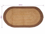 Area Rug Grey 205 x 305 cm Jute 42010704