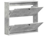Wall-Mounted Shoe Cabinet EDE 71 x 17 x 86 cm Engineered Wood 895978