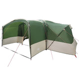 Family Tent 12-Person Green and White 760 x 645 x 230 cm 42004059