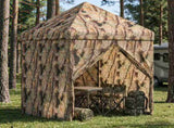 Pop-up Gazebo with 4 Sidewalls 3 x 3 m Forest Camouflage 42036835
