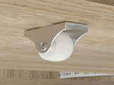 Studio Desk Sonoma Oak 130 x 42.5 x 36 cm Engineered Wood 8006726