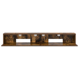 Studio Desk Smoked Oak 152 x 36 x 19.5 cm Engineered Wood 8006696