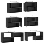 TV Cabinet Grey 149x30x52 cm Engineered Wood 808361