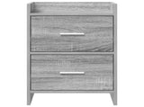 Bedside Tables Grey Sonoma 40 x 30 x 60 cm Engineered Wood 8010973